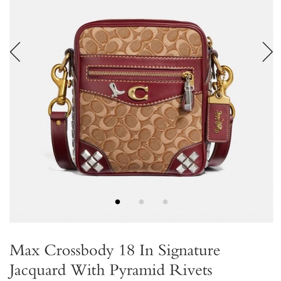 Trade only
Coach 1941 Max 18 Sig. Jacquard Scarlet 41385 - Picture 14 of 16